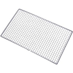 QOTSTEOS BBQ Grill, Stainless Steel Mesh BBQ Grill Grate Wire Mesh Cooking Replacement Net Works on Smoker, Pellets, Gas, Charcoal Grill, Grilling, Outdoor Picnic Tool (Size: 30 x 45 cm)