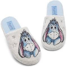 Disney Winnie The Pooh Women's Bear or Eeyore House Slippers