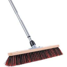 BawiTec ArengaMix Special Broom with Telescopic Handle 40 cm 50 cm 60 cm Sweeping Brush Street Broom Sweeper (50 cm)