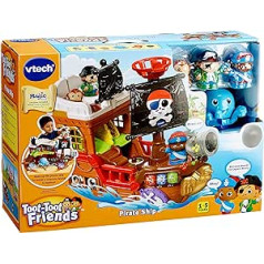 Vtech 177803 Toot Friends pirātu kuģis, vairāki, 16,5 x 45,8 x 35 cm