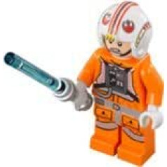 Lego Star Wars Luke Skywalker Snowspeeder pilota mini figūriņa