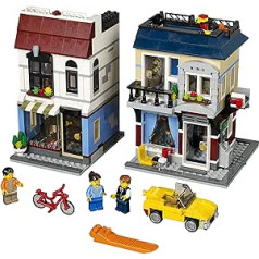 LEGO Creator velosipēdu veikals un kafejnīca 31026 būvēšanas rotaļlieta