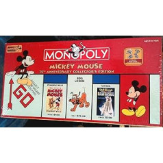 Mikija peles monopols — 75. gadadienas izdevums kolekcionāriem, ko piedāvā Monopols