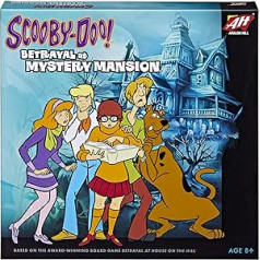 Avalon Hill Scooby Doo filmā Nodevība Mystery Mansion | Oficiālā Scooby Doo + Nodevība House on The Hill galda spēle |