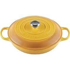 Le Creuset Signature Nectar 21180306724430 Čuguna Gourmet Professional Pot Apaļa Diametrs 30 cm 3,5 L 5,555 kg