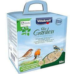 Vitakraft Vita Garden - Biodegradable Fat Balls for Garden Birds with Net - 1 x 50 cm