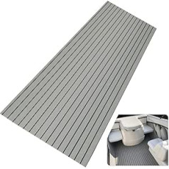 yuanjiasheng Eva Schaum Decksbelag für Boote Yacht Marine RV Boden Wartung, Poolmatten Schutzboden 35x94 Zoll Nonskid Boot Decking Blatt Teppich