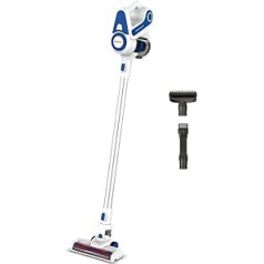 Polti PBEU0116 Forzaspira Slim SR90B Battery Vacuum Cleaner, White/Blue