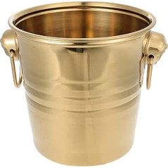 SOIMISS Bar Beer Ice Bucket 5L Cocktail Ice Bucket Gold Wine Champagne Cool Bottle Cooler Bath Party Bucket