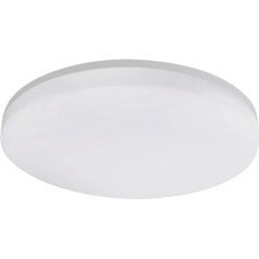 JANTAR LED 18W, griestu lampa ar mikroviļņu kustības sensoru, 1880lm, IP54, 4000K, PC abažūrs