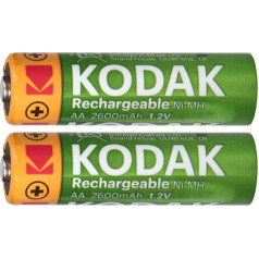 Kodak Ni-MH AA akumulatori 2600mAh, 2 gab.