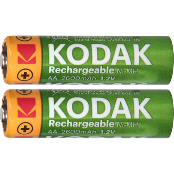 Kodak Ni-MH AA akumulatori 2600mAh, 2 gab.