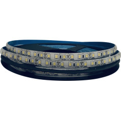 LED lente 12V, 2835, 120L/m, 9,6W/m, IP63, 6000K, 5m