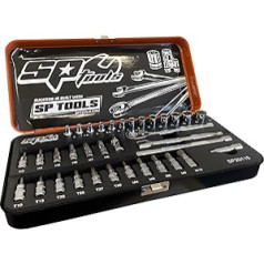 SP Tools, SP20116, 1/4" 6-дюймовый набор головок - от 4 до 14 мм - 36 ячеек