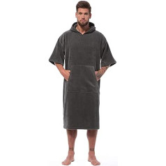 Morgenstern Surf Poncho Women Men Men 100% Cotton Velour One Size