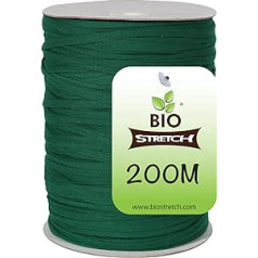 Biostretch, Plant Ties, Garden String and Smart Tree Tie, Stretchy Tree Tie, Plant Tape for All Gardeners - Environmentally Friendly Flower and Tree Ties for Florists. 200 m