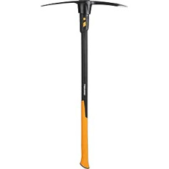 Fiskars IsoCore L Sledge Hammer for Driving In Wooden Stakes or Demolition Works, Length: 92 cm. Weight: Approx. 4.76 kg, Black / Orange, 1020219, m, orange/black