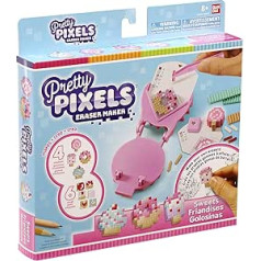 Bandai Pretty Pixels Candy Eraser komplekts