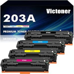 203X 203A MFP M281fdw Toner: for HP 203X 203A Color Laserjet Pro MFP M281fdw M281fdn M254dw M281cdw M280nw M254nw M254dn M281 M254 CF540X 541X CF542X CF543X Black Cyan Yellow Magenta