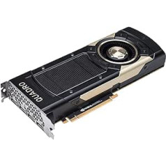 HP NVIDIA Quadro GV100 grafikas karte — 32 GB HBM2 — PCIe 3.0 x16-4 x DisplayPort — darbstacijai Z4 G4 (1000 vati, 750 vati), Z8 G4