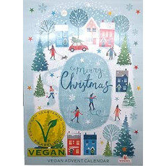 Windel Vegan Advent Calendar Priecīgu Ziemassvētku kalendārs 75 g Katrs