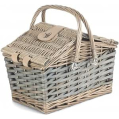 Red Hamper EH122 Pappel Antique Wash Schwenkhebel Picknickkorb, Brown