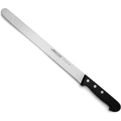 Arcos Serie Universal - Lachsmesser Fischmesser - Klinge Nitrum Edelstahl 300 mm - HandGriff Polyoxymethylen (POM) Farbe Schwarz