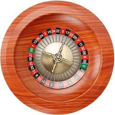 rockible Roulette Table Game, Table Spinning Game, Wheel Turntable Table Games for Leisure