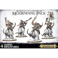 Spēļu darbnīca Warhammer AoS — Beastclaw Raiders Mournfang Pack