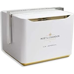 Moët & Chandon Ice Impérial Festival Cooler Transportable Box for 2 Champagne Bottles and 6 Glasses - Limited Edition