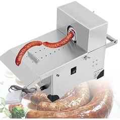 KHiry Robuste Edelstahl-Wurstbindemaschine, elektriskā Wurstbindemaschine, Maker-Fleischfüller-Zubehör für DIY-Wurst, maksimālais Durchmesser 50 mm