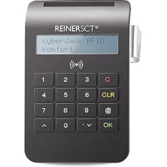 REINER SCT CyberJack RFID mikroshēmu karšu lasītājs (USB 2.0)