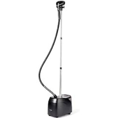 Steamery Stratus Vertical Steamer for Home, 1850W, 90 Minutes Continuous Steaming, Wrinkle Remover, Black