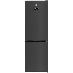 Beko RCNE366E70ZXBRN bPRO700 Brīvi stāvošs ledusskapja saldētava Lielais ledusskapis 323L Kopējā ietilpība HarvestFresh NoFrost Quiet SmoothFit 0°C Zone Dark Inox