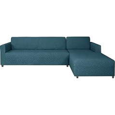 Ystyle dīvāna pārvalks L formas elastīgs, dīvāna pārvalks Ūdensizturīgs dīvāna pārsegs stūra dīvāns L forma, universāls dīvāna pārsegs stūra dīvāns, dīvāna pārsegs L forma dīvāna aizsargapvalks (2 vietīgs + 3 vietīgs,