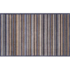 Bruņurupuču paklājiņš Runner Chestnut Stripe — ļoti uzsūcošs iekštelpu barjeras paklājiņš ar Multi Grip pamatni, 75 x 120 cm