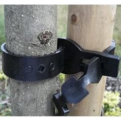 FIXINGS DIRECT Ultimate Super Soft Heavy Duty Plant Ties / Tree Ties - Multiple Sizes - (Adjustable Fit), Weather Resistant and UV Stabilised 40cm (Pack of 10)