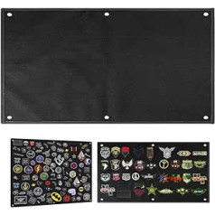 Bekasa Patches Velcro Wall 110 x 70 cm, Tactical Patch Display Board Tactical Military Patch Holder Board Velcro virsmas Velcro Mat sienas pakaramais