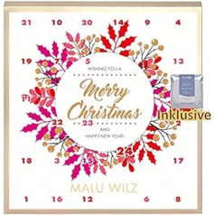 Malu Wilz Advent Calendar 2023 Women - MaluWilz Cosmetics Adventes kalendārs sievietēm, Skaistuma kalendāra vērtība 178 €, Kosmētikas kalendārs 24 Sieviešu skaistums