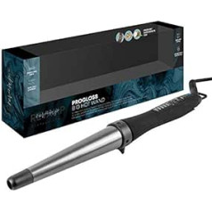 Revamp Щипцы для завивки Revamp Progloss Big Wand с подогревом и ионной технологией для распущенных локонов и волн, конический керамический цилиндр диам