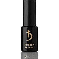 K odi Professional Rubber Base Gel - Base Coat Gel Polish UV LED Soak Off - Base Coat Nagu laka ir ļoti izturīga, vienmērīga pārklājuma, viegli uzklājama un noņemama 12 ml