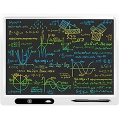 surekuo LCD rakstāmā planšetdators 22 collas, bērnu LCD rakstāmdēlis ar 2 pildspalvām un regulējamu statīvu, ir izglītojoša rotaļlieta 3–12 gadu vecumam.