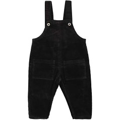 Camilife Baby Toddler Bērni Zēni Meitenes Corduroy Dungarees Kombinezons Aukla bikses ar lencēm zīdaiņiem Toddler Bērniem 1-4 gadus veciem Vintage Retro — gaiši brūns izmērs 80/86/92/98/104/110