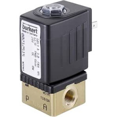 Bürkert Direktgesteuertes Ventil 137537 6013 24 V/DC G 1/4 Muffe Nennweite (Detaļas) 2mm 1St.