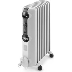 DeLonghi TRRS0920 elektriskais radiators, 2000 W, 3 jaudas līmeņi, balts