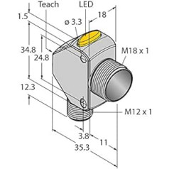 3091638 — Q3XTBLD-Q8, Opto sensors — Lasermesssystem