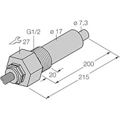 6870328-FCS-G1/2A4-NA/L200,Strömungsüberwachung Eintauchsensor