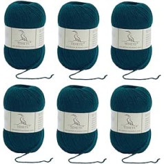 TEHETE vilna adīšanai un tamborēšanai 35% merino vilna Gran roku adīšanai, 50 g, mīksta un viegla