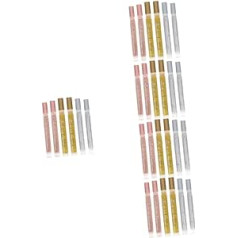 NUOBESTY 30 Stk Metallische Markierungen kinder malen marker farbige Lackmarker Kinderanzüge Goldfarbe Markierstift aus Metall Graffiti-Werkzeug Rose einstellen Buntstift Textmarker Acryl