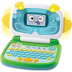 LeapFrog 615103 Noklikšķiniet uz ABC 123 klēpjdatora zaļa